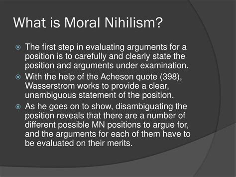 In defense of moral nihilism : r/philosophy .